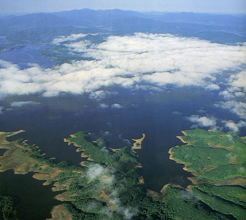 5,松花湖鸟瞰