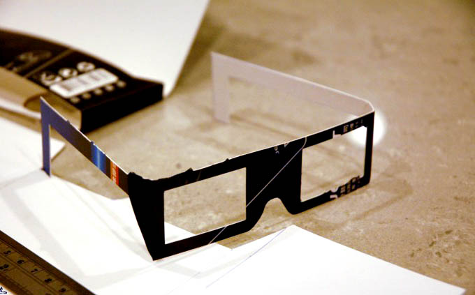diy 3d 眼镜