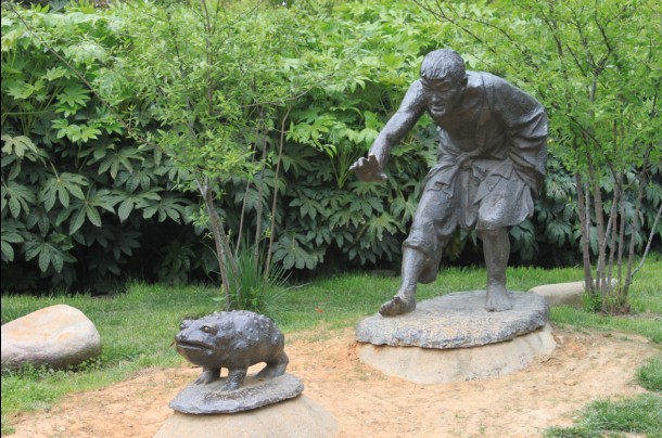宜兴氿滨公园铜雕塑群