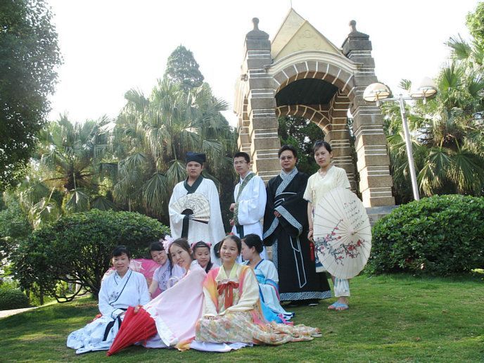 龙岩，有这样一群汉服复兴者-摄影书画-中国兰花交易网社区