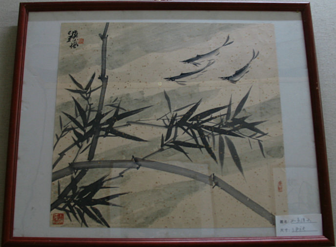 指画大师虞小风作品展在漳州田螺坑画院举行