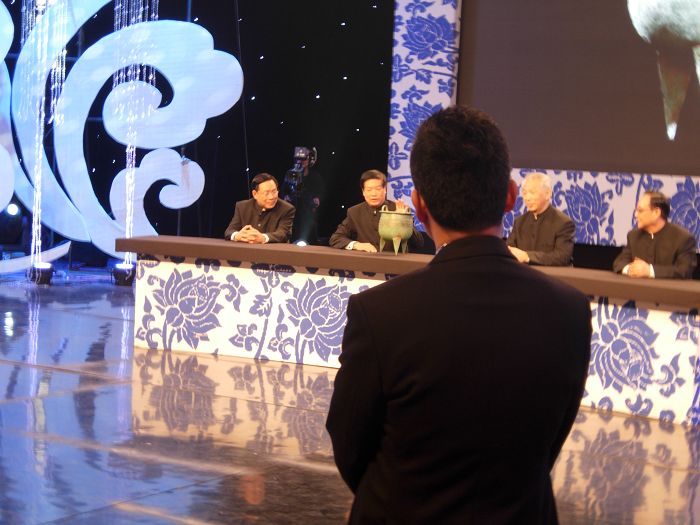 鉴宝节目现场记录。-摄影书画-中国兰花交易网